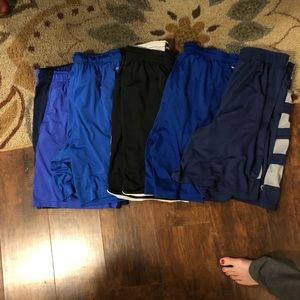 Lot of 5 pair of men’s basketball shorts